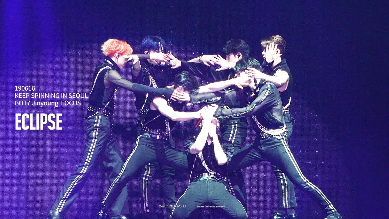 [4K] 190616 KEEP SPINNING IN SEOUL ECLIPSE - GOT7 JINYOUNG focus