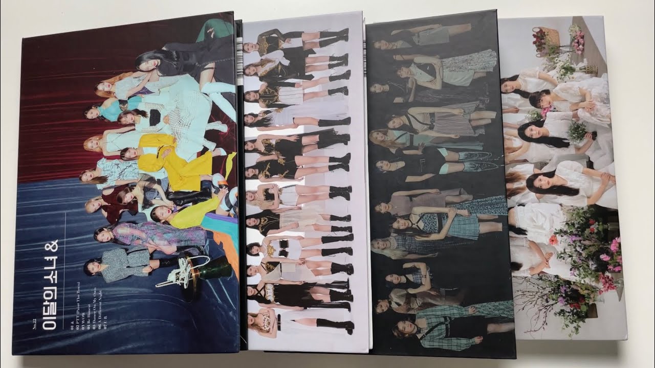 ♡Unboxing LOONA 이달의 소녀 4th Mini Album & (Ver. A, B, C & D)♡