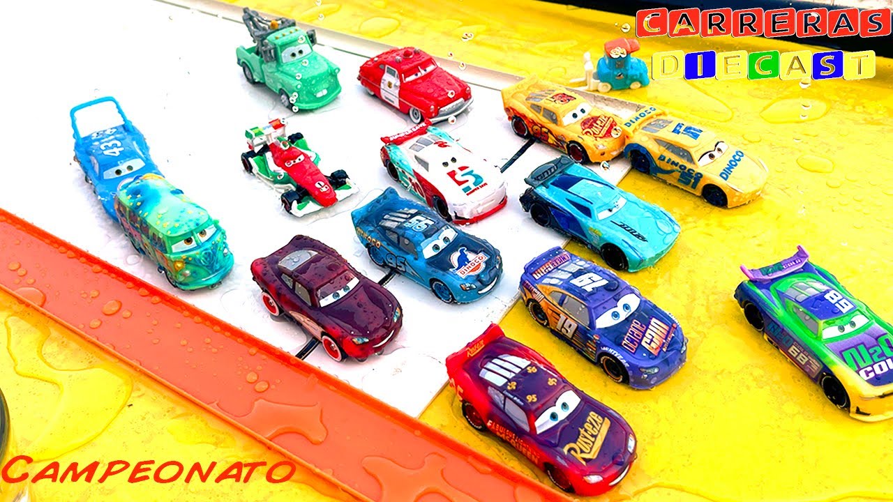 DISNEY CARS DIECAST CAMBIO DE COLOR  TORNEO