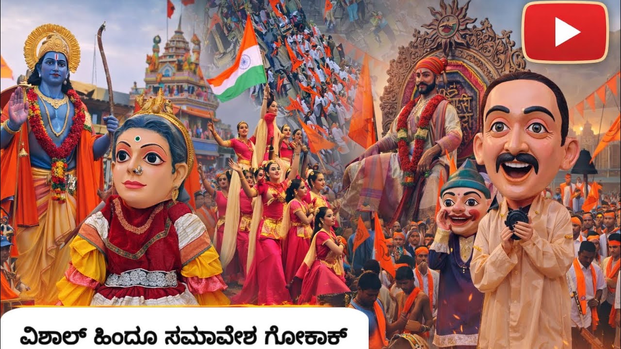 ವಿಶಾಲ್ ಹಿಂದೂ ಸಮಾವೇಶ 🚩 ಗೋಕಾಕ್ 2026 || vishal hindu Samavesha 🚩 Gokak 2026 