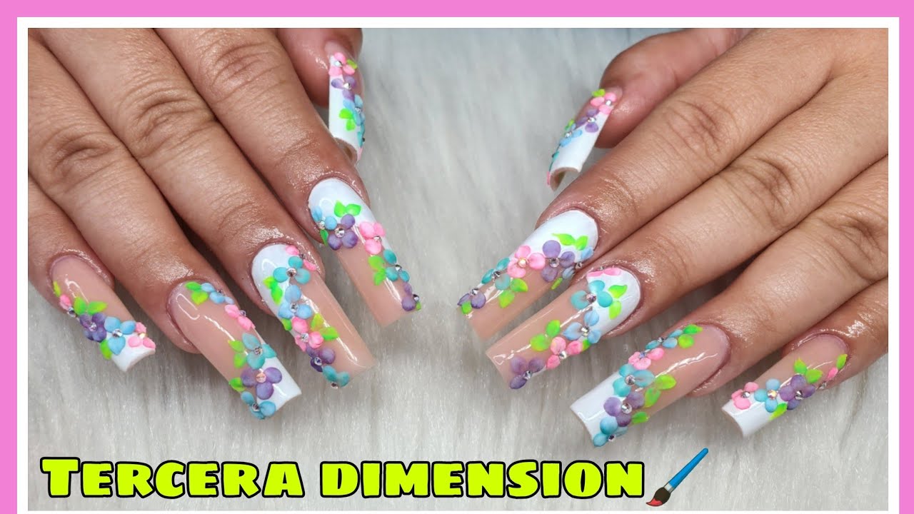Como hacer flores 3D en Uñas 🌸| Consejos para seguir prácticando 💅