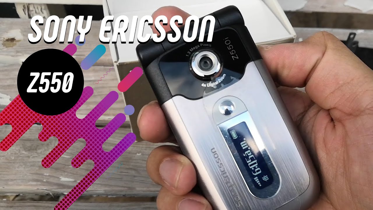 Sony Ericsson Z550 Retro Unboxing