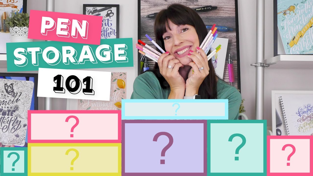 PEN STORAGE 101 - Amanda Arneill | Hand Lettering