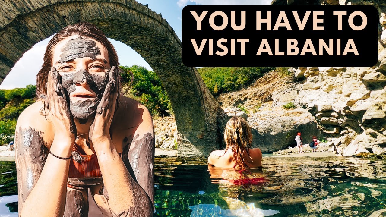 BEST City in ALBANIA | Gjirokaster, Blue Eye, Permet Thermal Baths