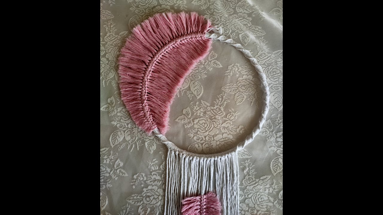 Böylesini görmediniz. Kendi makrome aynanı kendin yap #makromeayna