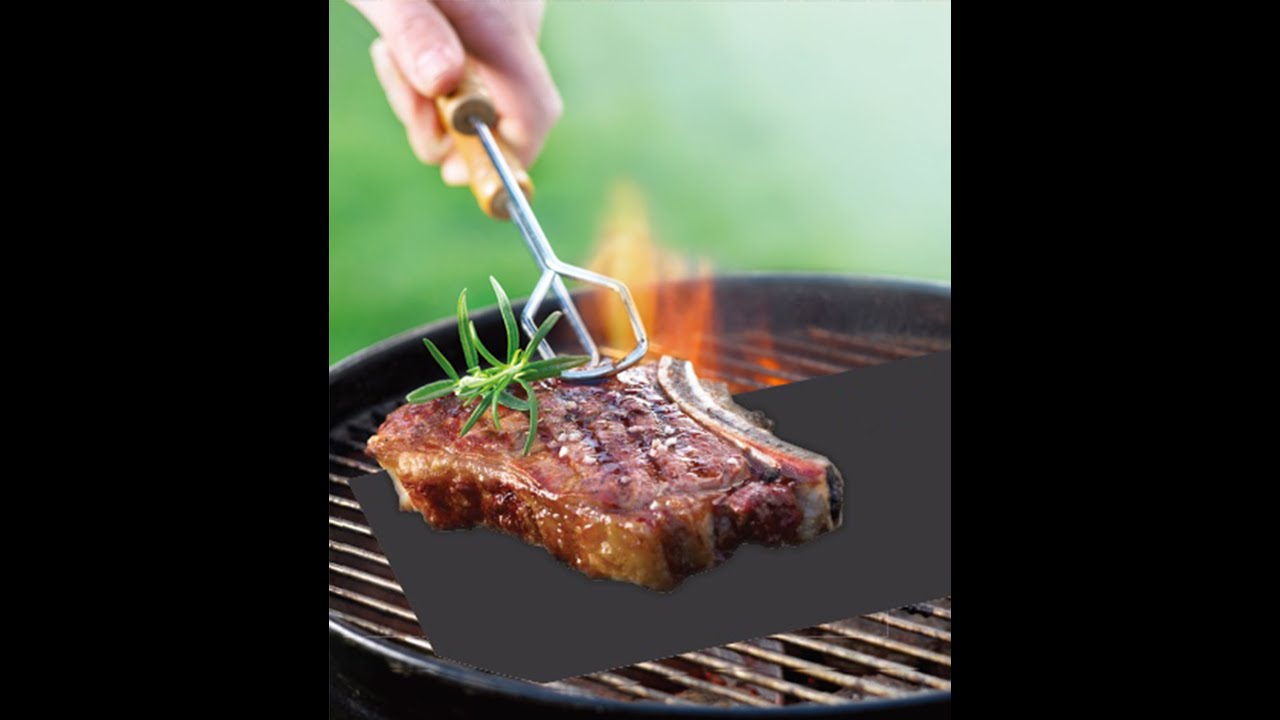 Miracle Grill Mat non stick  and reusable