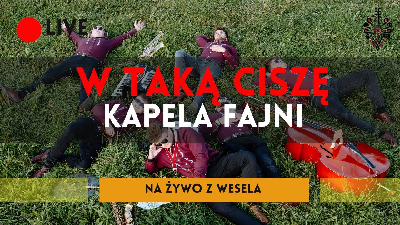 ❇️ W TAKĄ CISZĘ 🔥 LIVE WESELE 2025 ❤️ KAPELA FAJNI 🎶