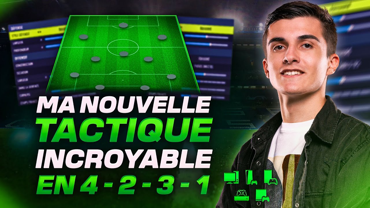 MA NOUVELLE TACTIQUE EN 4-2-3-1 SUR FIFA 23 !