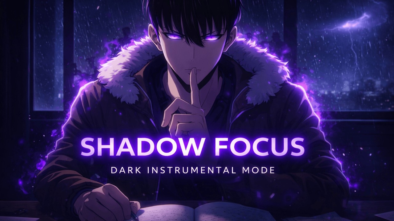 SHADOW FOCUS | Dark Instrumental Mode (Solo Leveling Deep Work Mix)