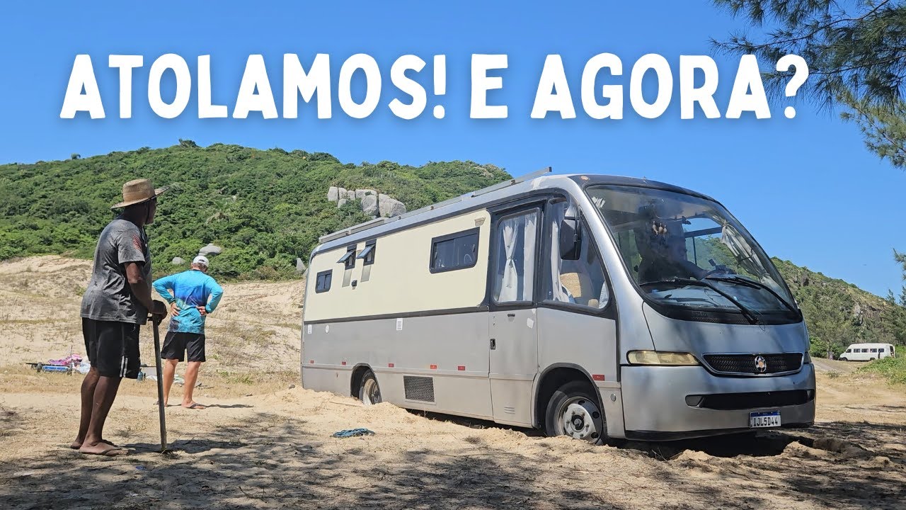 Explorando o desconhecido atolamos em um lugar incrível!