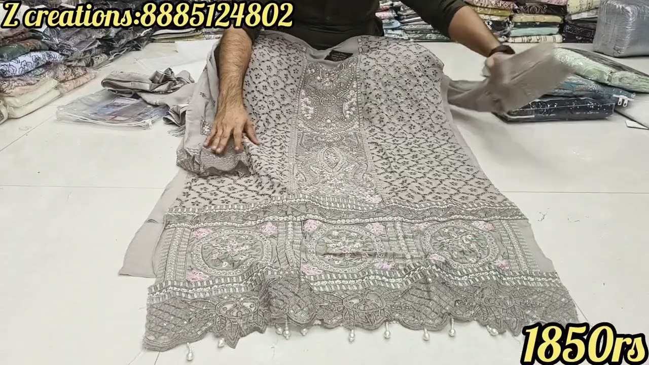 Pakistani latest partywear designs😍👌now available...single pc 🚚 available all over 🇮🇳!!Hurryup..
