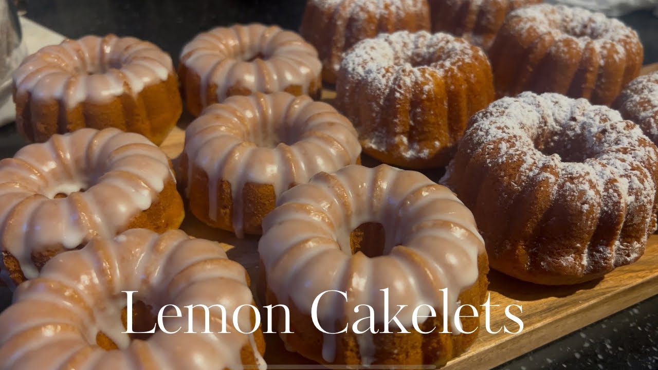 Lemon Cakelets | Mini Bolos de Limão