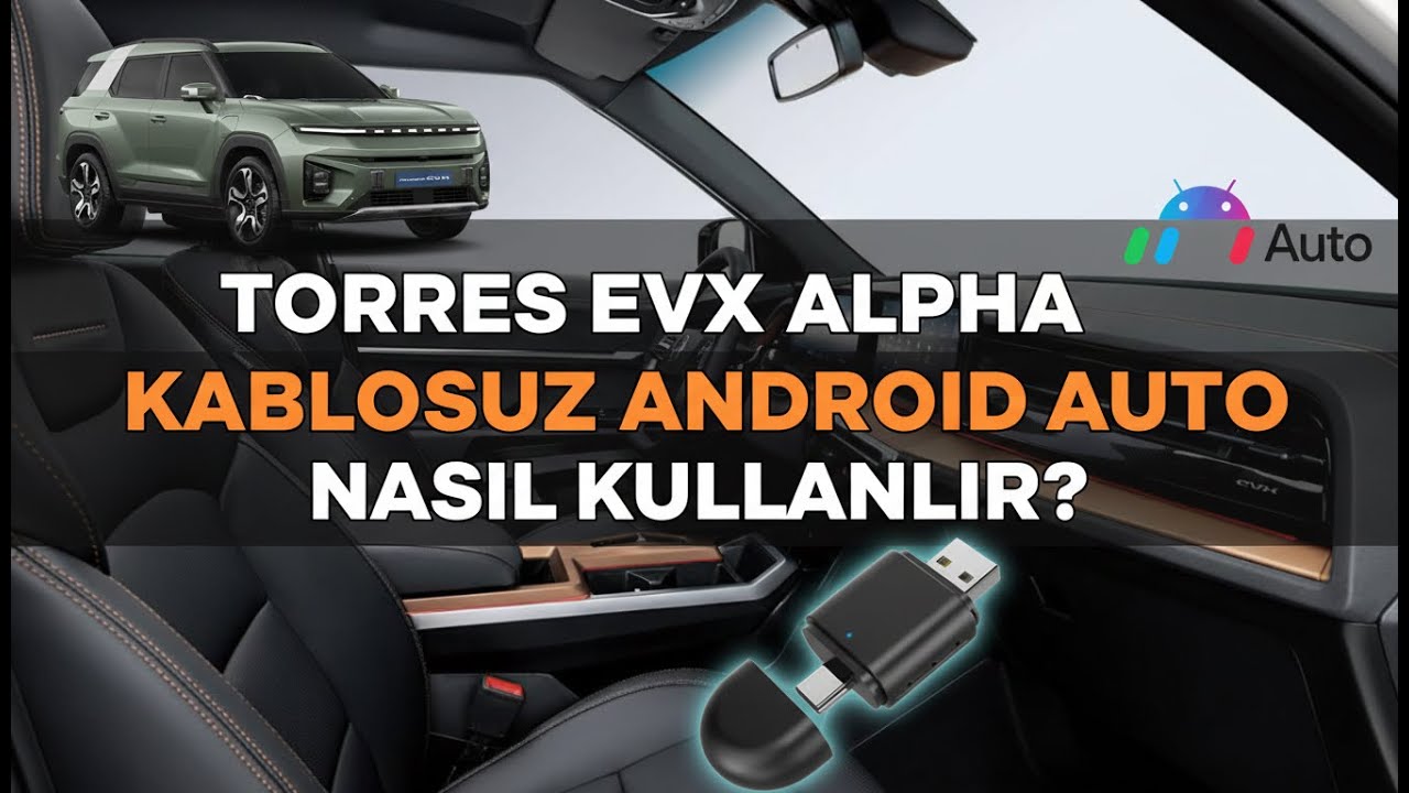 Torres EVX Alpha | Kablolu Android Auto’yu Kablosuz Yaptım! 😱