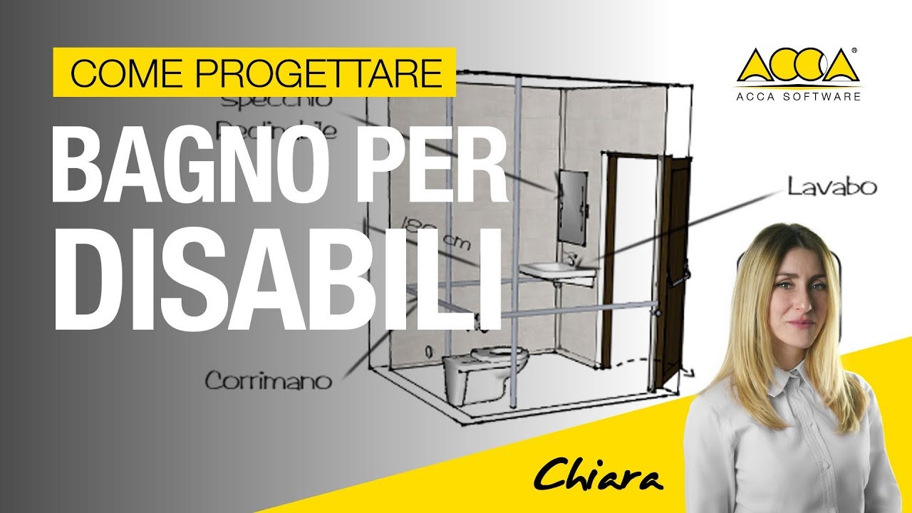 Come progettare un bagno per disabili con il software #BIM #Edificius #66