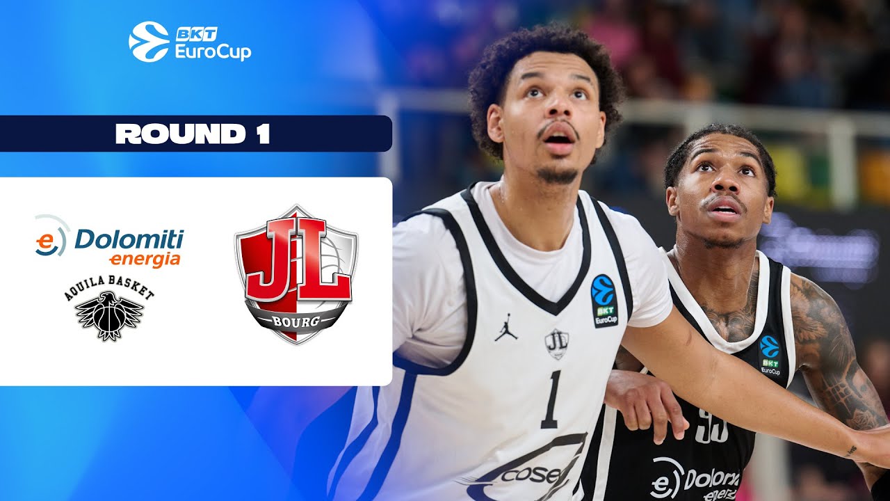 Dolomiti Energia Trento -- Cosea JL Bourg-en-Bresse | Round 1 | EuroCup Basketball 2025/26
