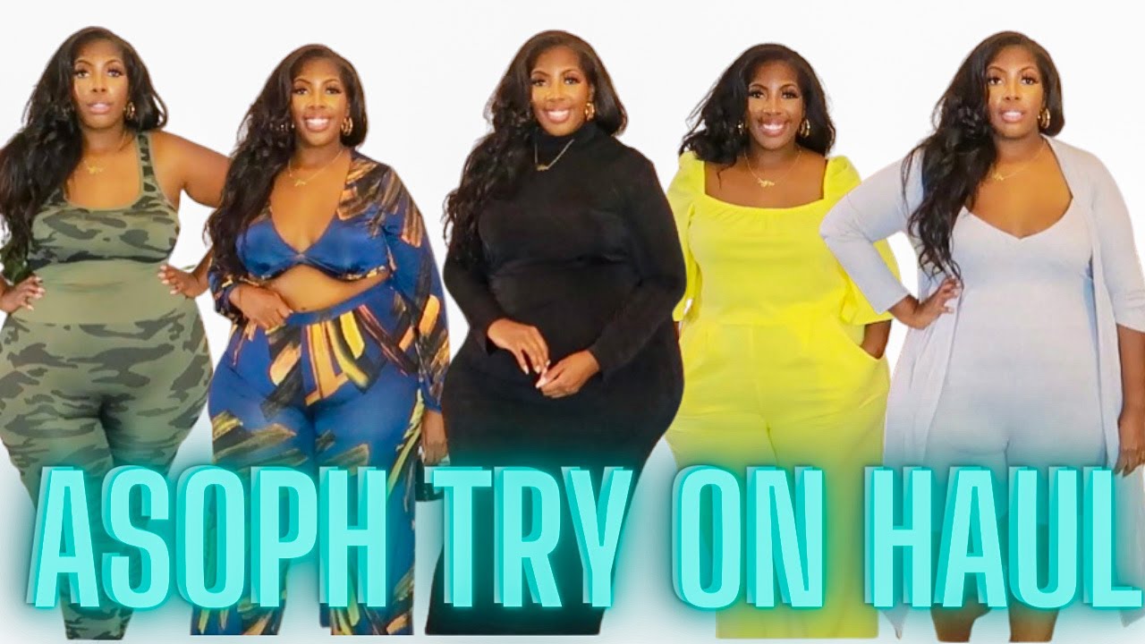 SUPER CUTE ASOPH PLUS SIZE TRY ON HAUL | PRETTYNICI | 2X/3X