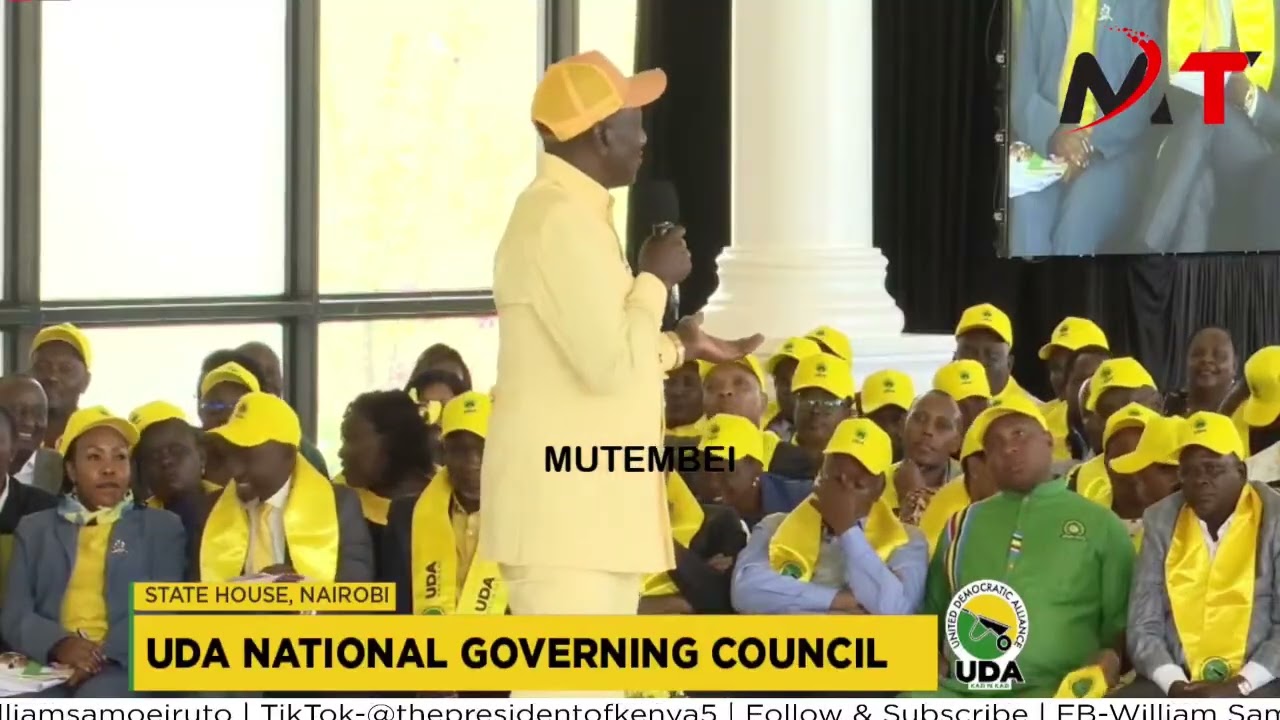 MBADI IS FROM ODM BUT MARKETING BOTTOM UP MORE THAN EVEN UDA MEMBERS-RUTO