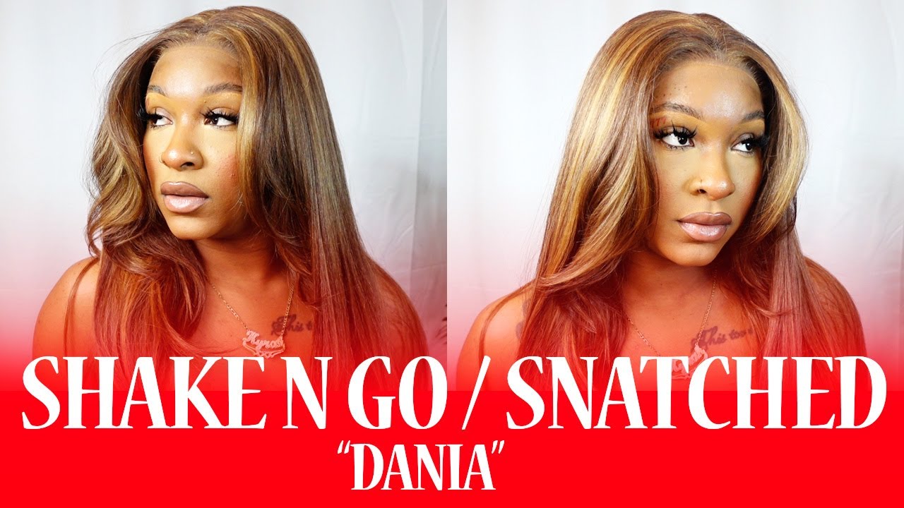 Shake N Go Snatched Glueless 13x6 HD Lace Front Wig - DANIA |EBONYLINE.COM