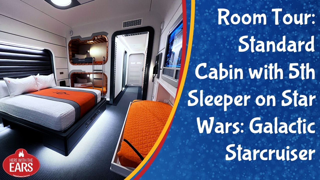 Star Wars: Galactic Starcruiser Standard Cabin Room Tour