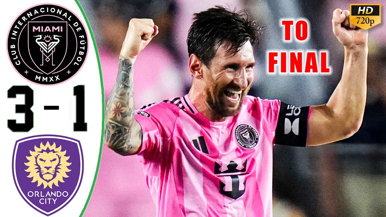 Messi Goal Crazy +90 🔥 Inter Miami vs Orlando 3-1 All Goals & Highlights 2025