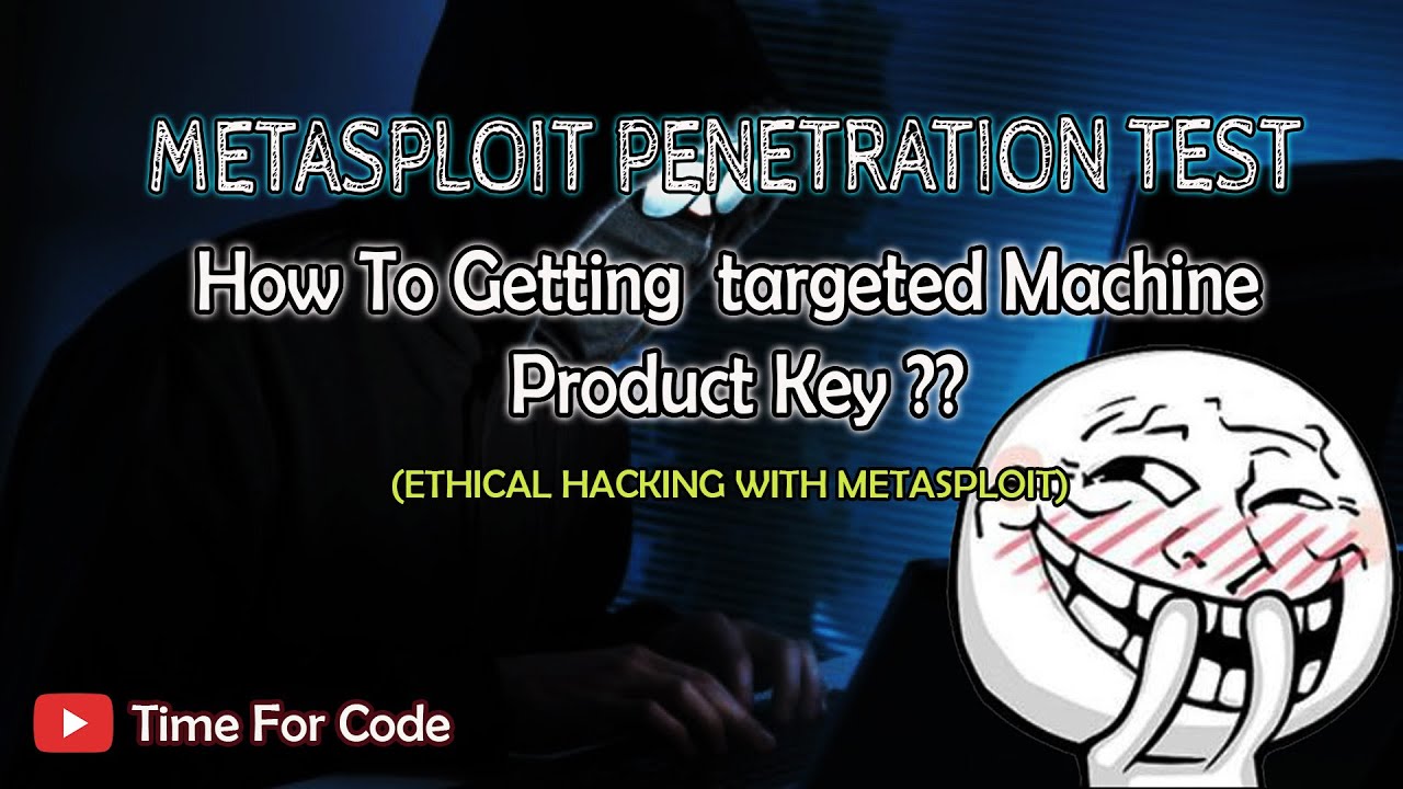 Metasploit : How To Get Victim Machine Product Key ? || Metasploit Penetration Testing Tool Tutorial