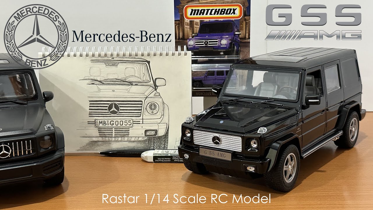Rastar Mercedes Benz G55 Amg 1/14 Scale RC Model