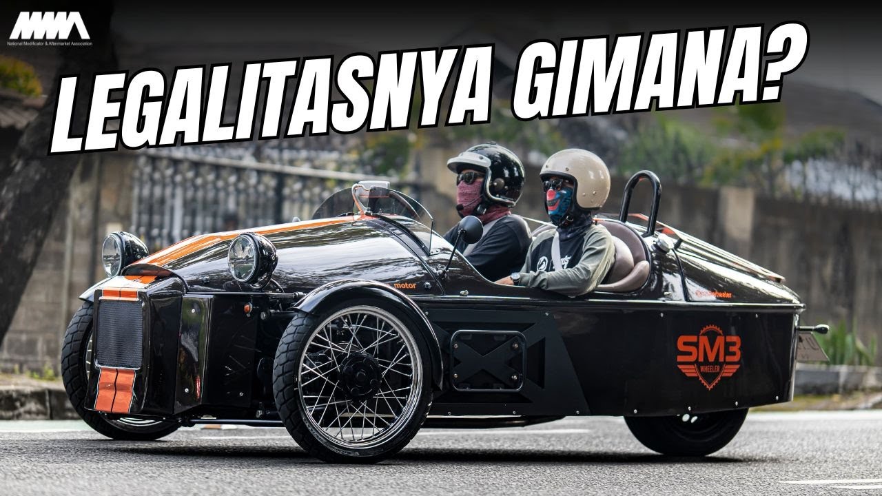SM3 Wheelers! Roadster 3 Roda Pakai Mesin Mobil City Car Korea  #modifvlog