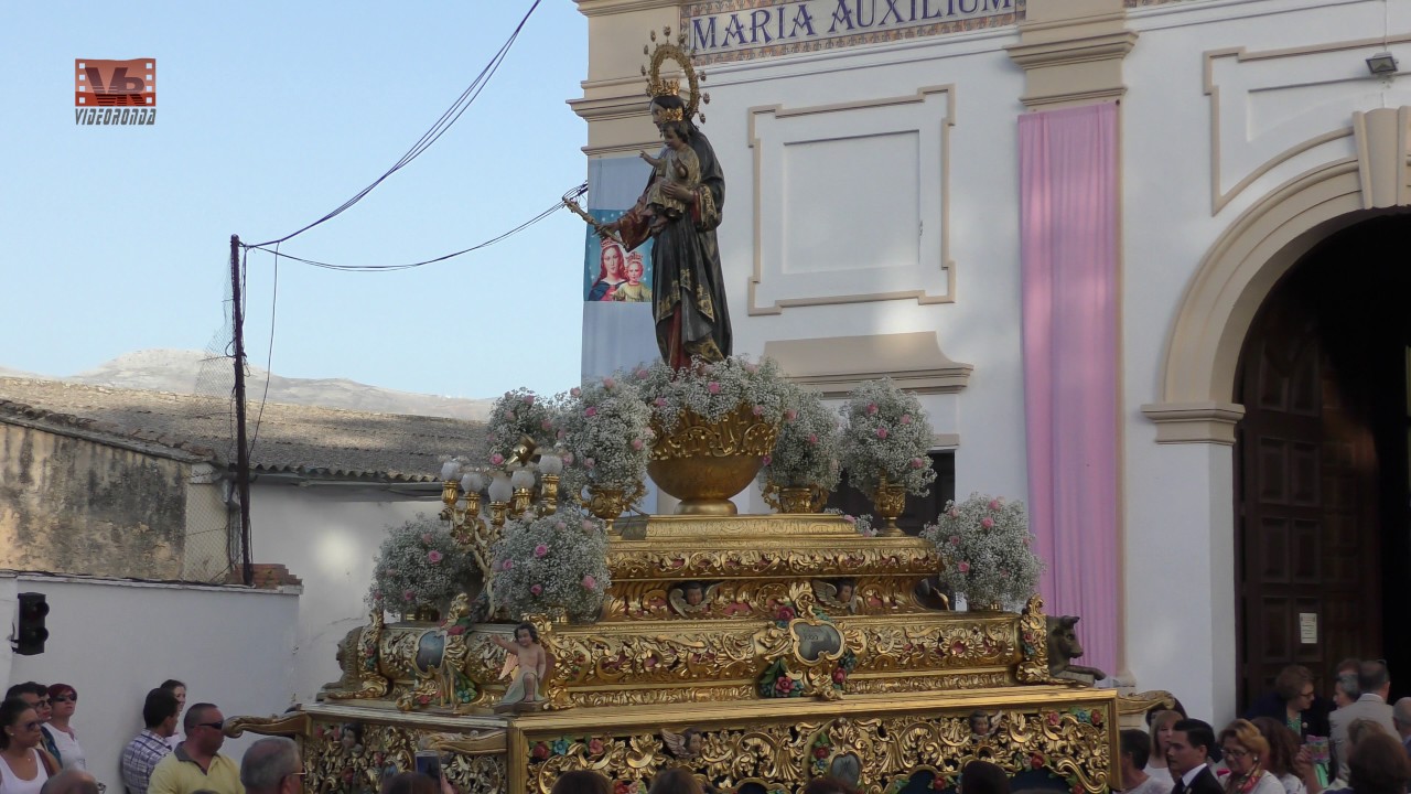 Procesión María Auxiliadora. 4K. Ronda 2017