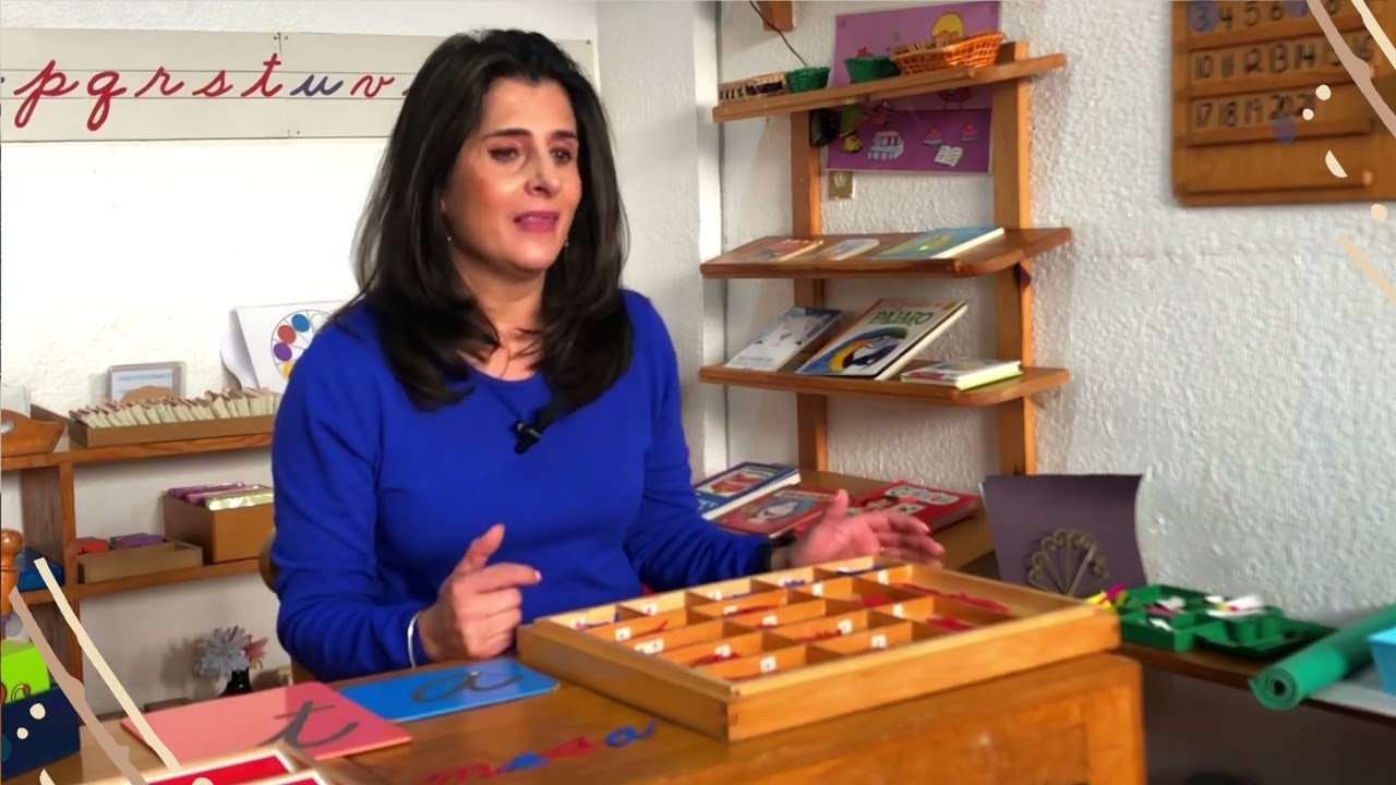 El material de lenguaje Montessori