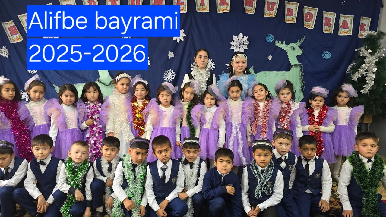 Alifbe bayrami 2025-2026 o‘quv yili