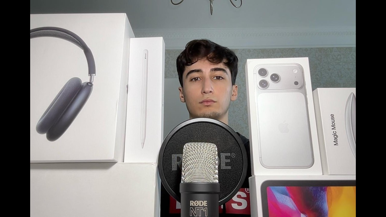 АСМР тэппинг по коробкам apple tapping on apple products ASMR