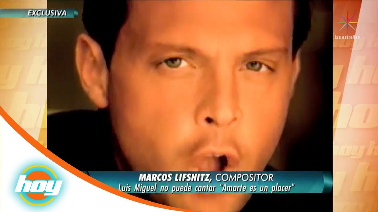 ¡Luis Miguel no puede cantar 
