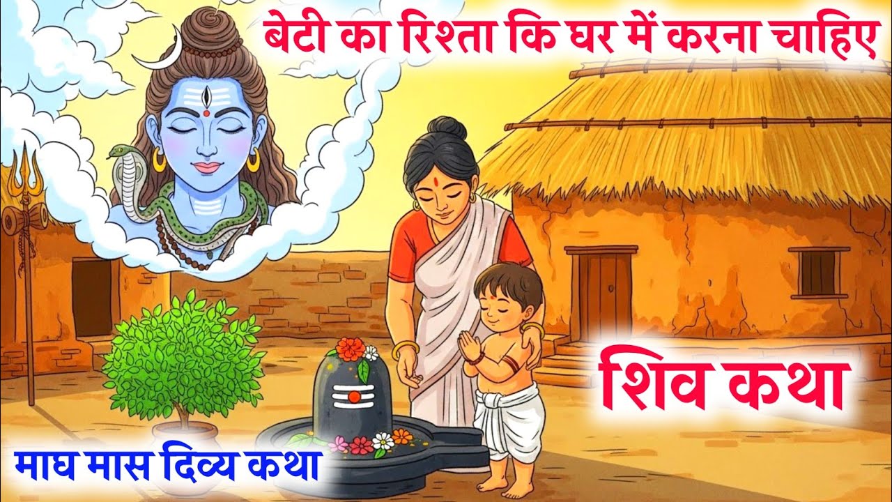 बेटी का रिश्ता किस घर में करना चाहिए? | Spiritual Story Hindi | Dharmik Kahani | Shiv Bhakti Katha 