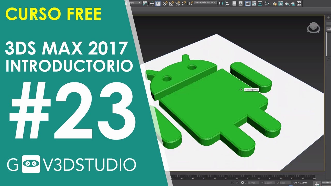 Aprende 3ds Max 2017 desde Cero 23 Logotipo Android