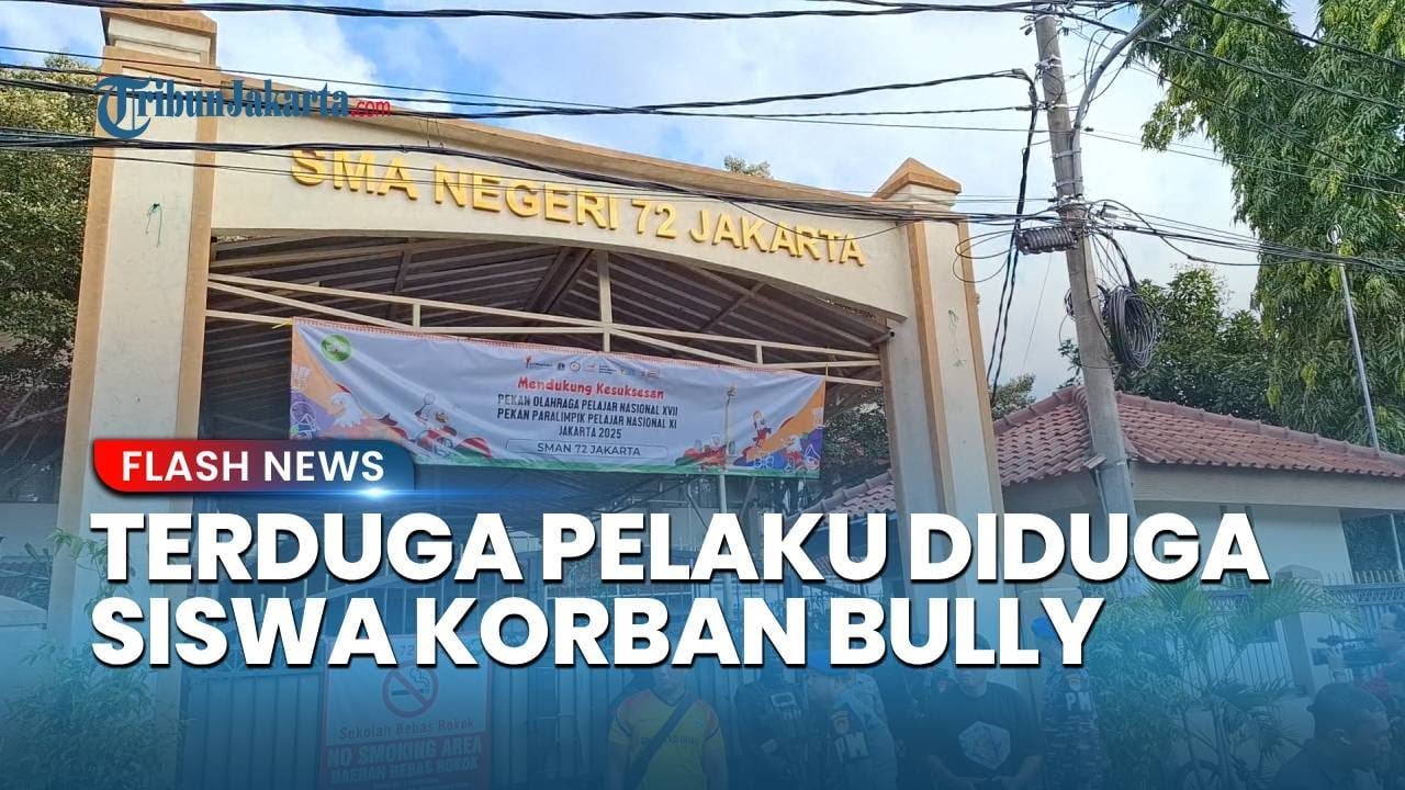 Motif Balas Dendam? Terduga Pelaku Ledakan di SMAN 72 Jakarta Diduga Korban Bully: Kata Saksi