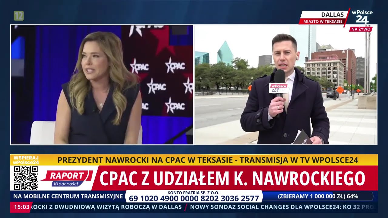 CPAC z udziałem prezydenta Nawrockiego | Piotr Pawelec
