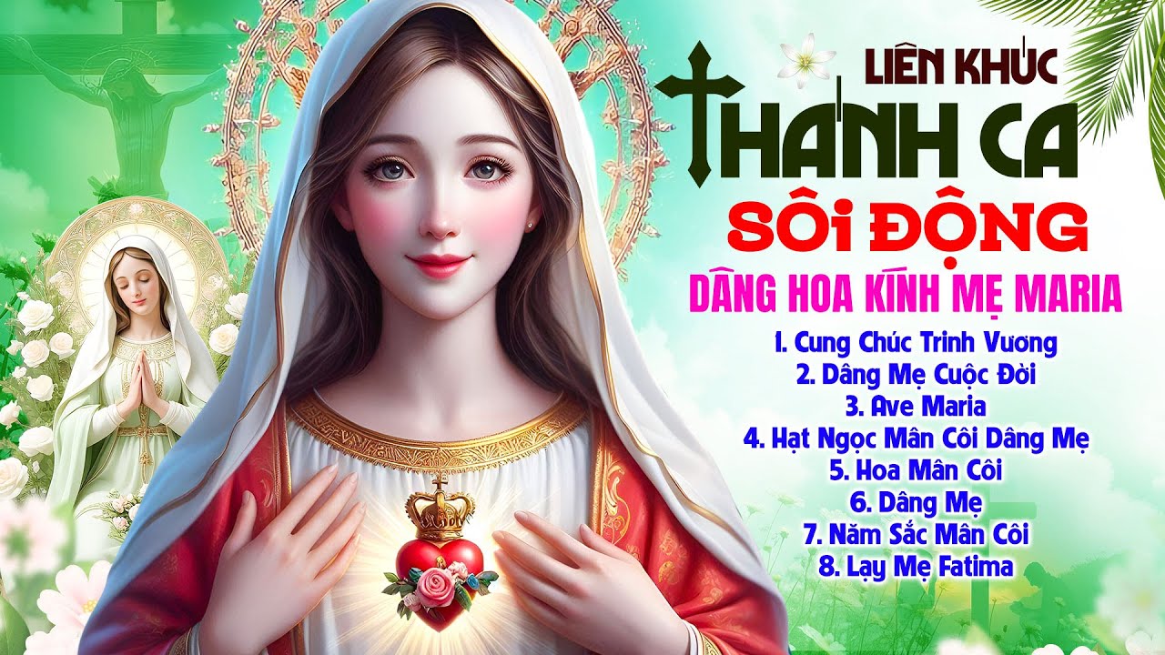 Thánh Ca Sôi Động Dâng Mẹ Hay Nhất 2025 | Liên Khúc Thánh Ca Tuyển Chọn Đặc Biệt Về Mẹ Maria