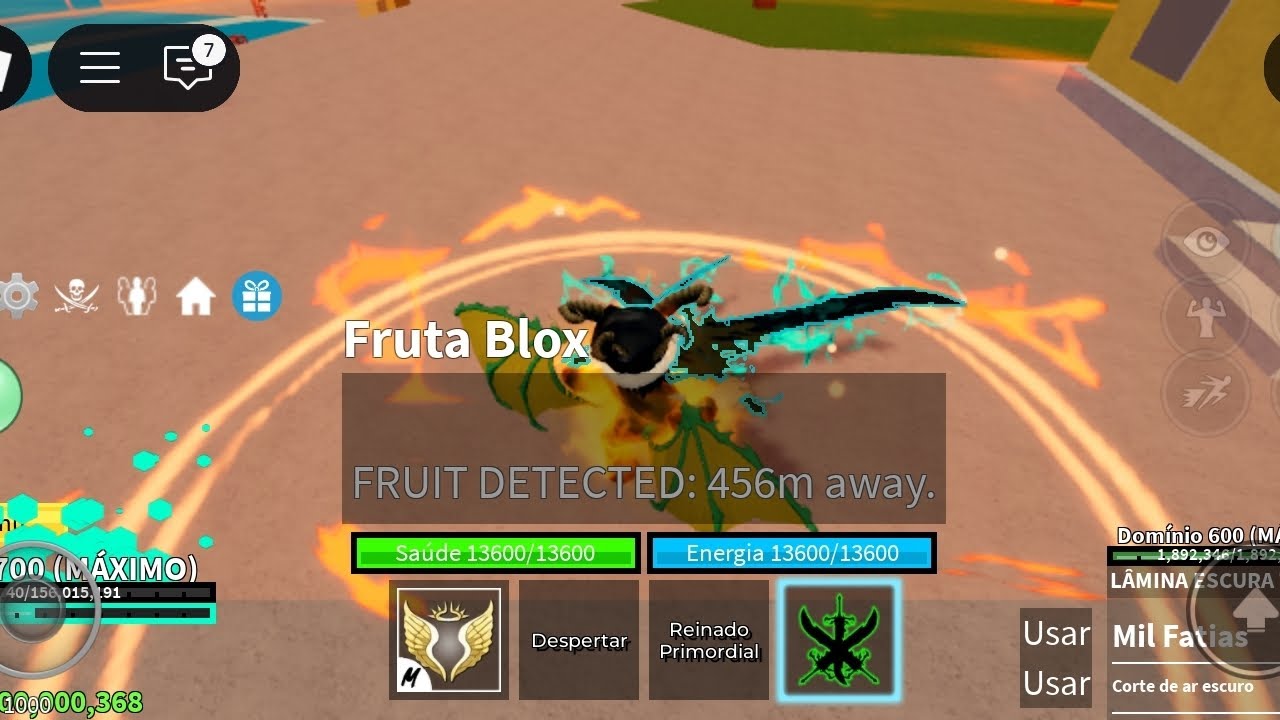 Novo JG de admin no blox fruits