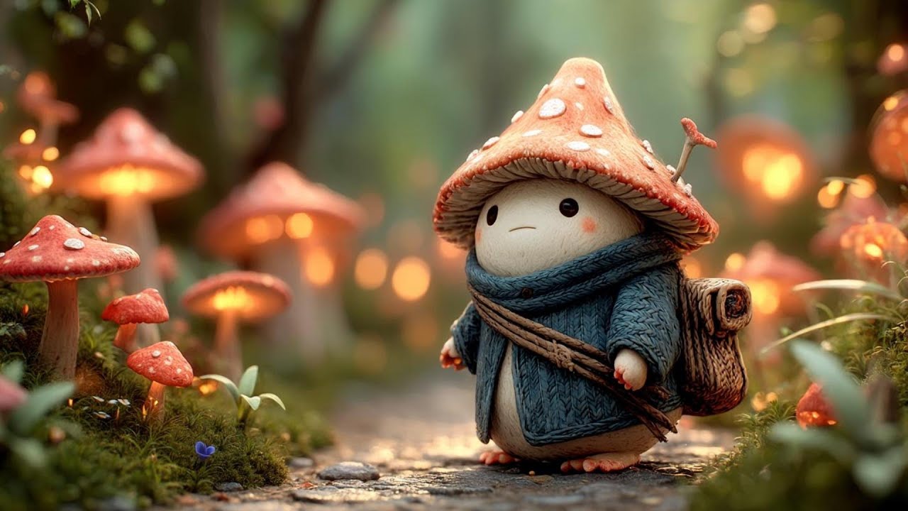 Mushroo’s Forest Walk 🍄 | Cozy Celtic Fantasy Music for Work & Study