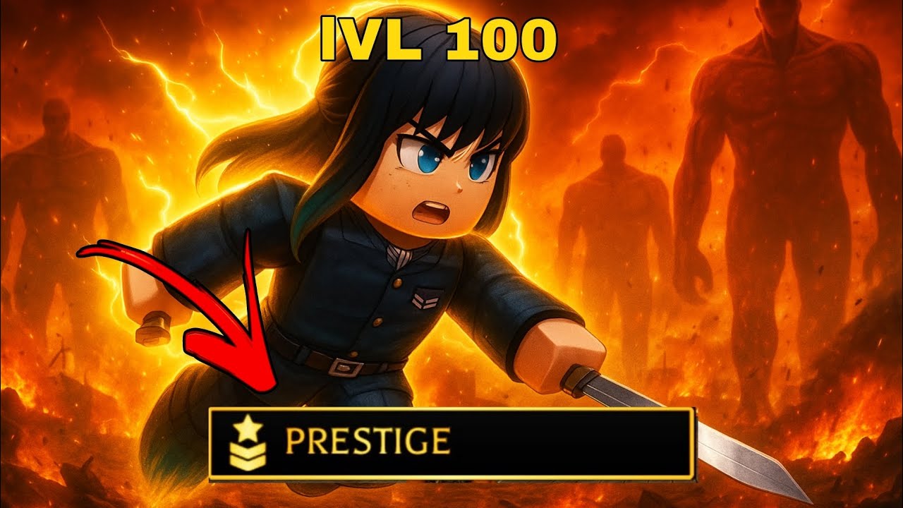 وصلت LVL 100 وفتحت البرستيج! 😱🔥 اللحظة اللي انتظرتها | AOT:R
