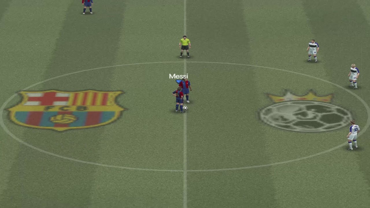 Pro Evolution Soccer 6 - Сборная Европы против ФК Барселона