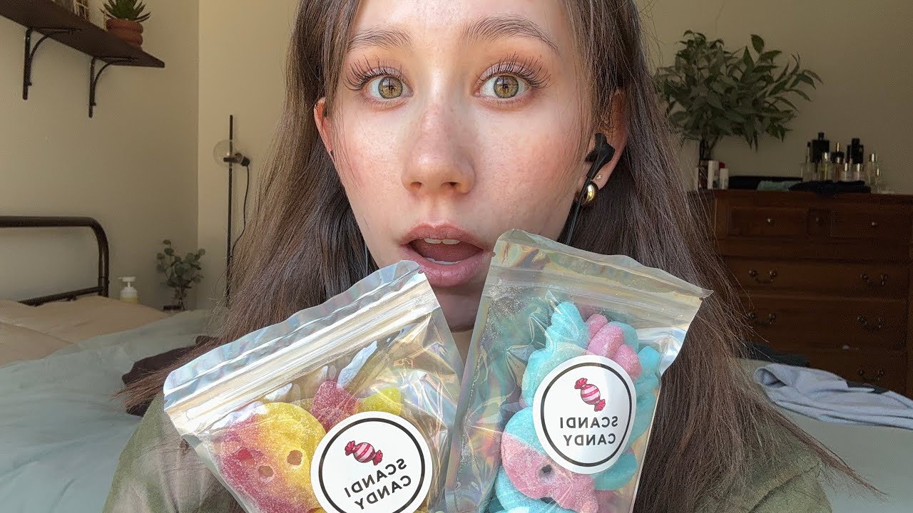 ASMR | Gummy Candy Mukbang (Swedish Candy)