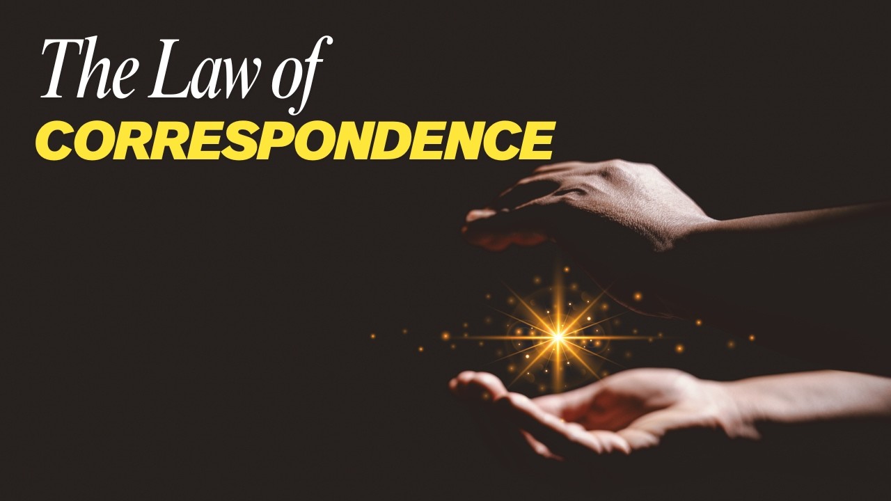 The Law of Correspondence | As Within, So Without | Your Outer World Mirrors Your Inner World
