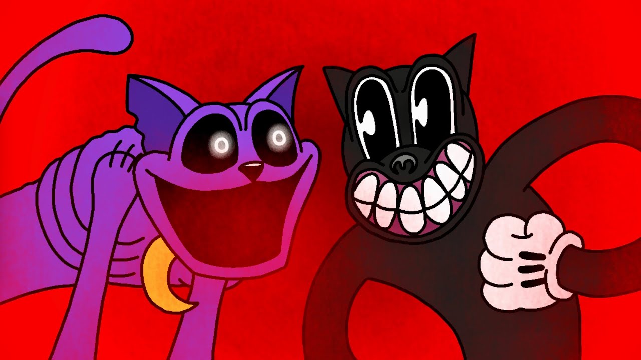 CARTOON CAT vs CATNAP (Cringe FlipaClip Animation)