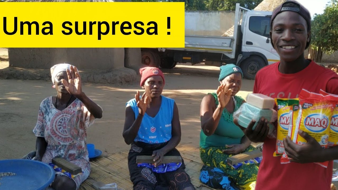 Recebi um presente brasileiro