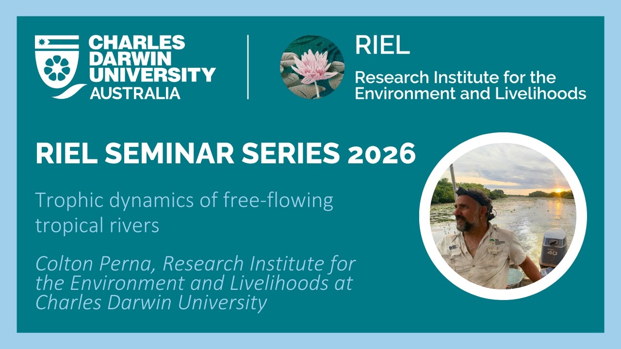Trophic dynamics of free-flowing tropical rivers｜Colton Perna｜RIEL Seminar Series