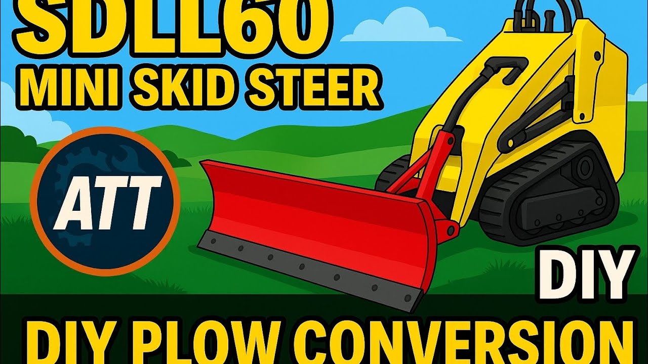 DIY Plow Conversion for SDLL60 Mini Skid Steer