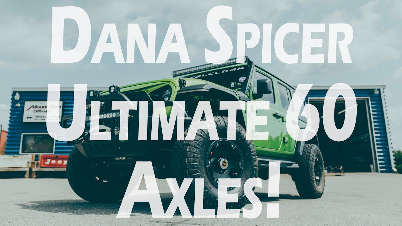 2019 Jeep Wrangler JL Gets Spicer Ultimate 60's with 4.88 Gears & Electric Lockers!