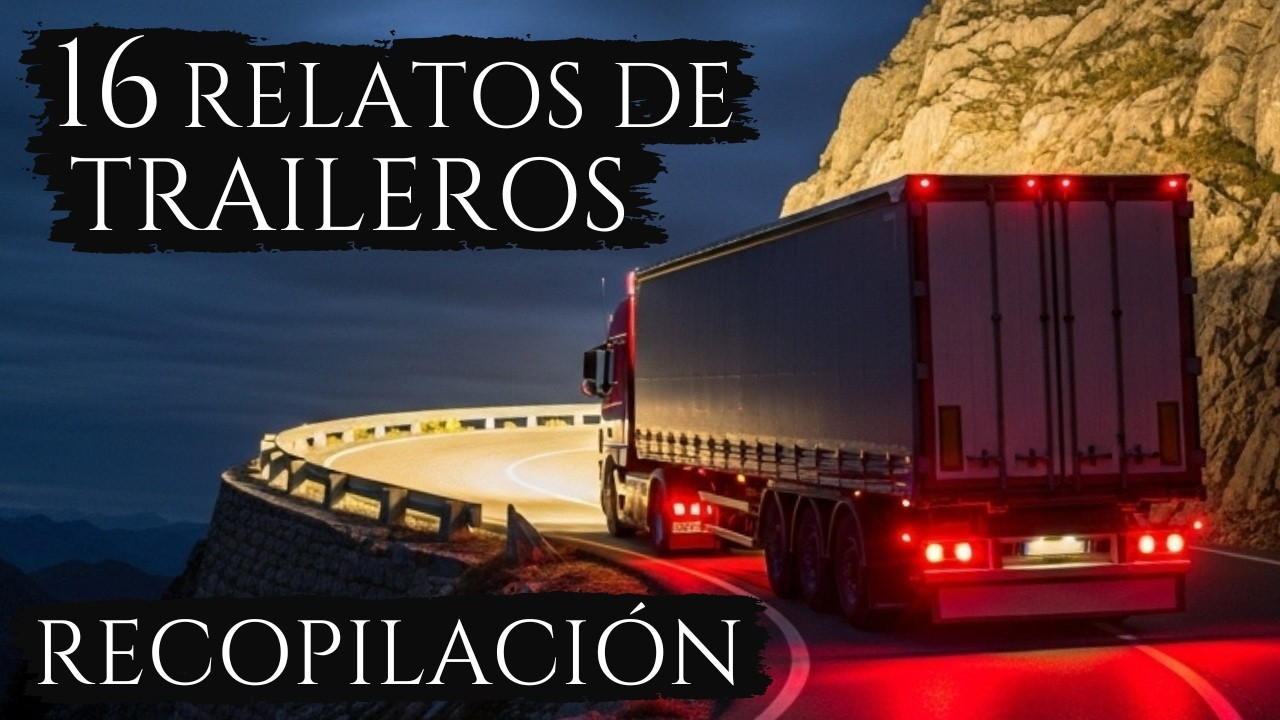 RECOPILACIÓN 16 HISTORIAS DE TERROR DE TRAILEROS | MARATÓN DE RELATOS