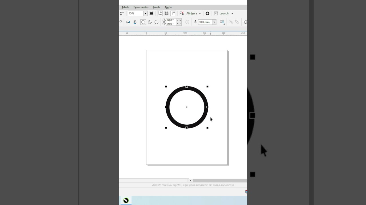 Converter Contorno em Objeto #tutorial #criarartenocorel #design